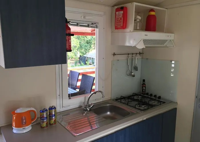 Mobile Homes Comfort Elba Zelena Laguna Üdülőpark Poreč